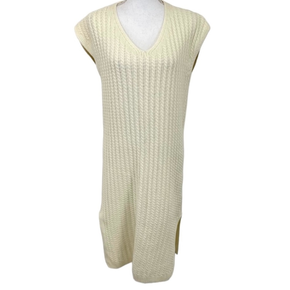 Massimo Dutti Long Sweater Knit Dress Small